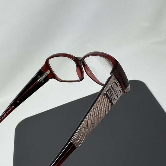 GIVENCHY VGV 650  09HG  Eyeglasses Frame 54 [] 14 135 Burgundy Clear - Picture 9 of 12